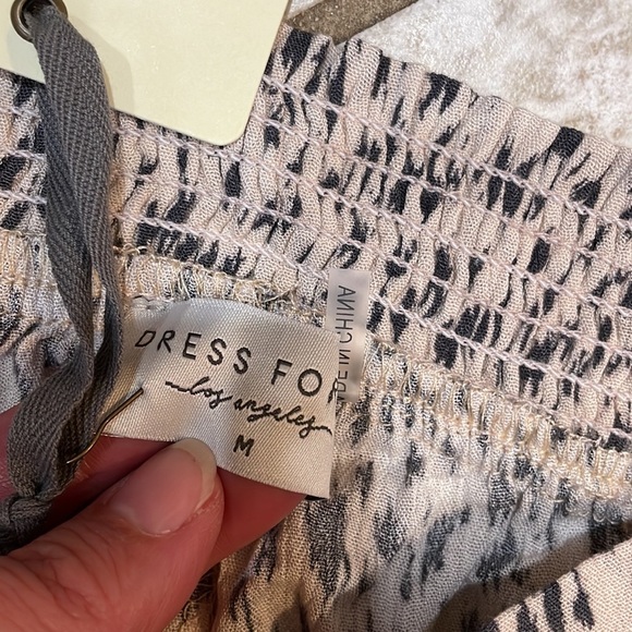 NWT! VICI Dress Forum Leopard Belted Lightweight Jogger Pants M - Picture 2 of 10